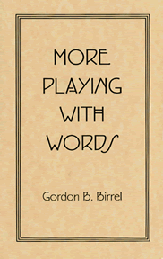 More Playing With Words